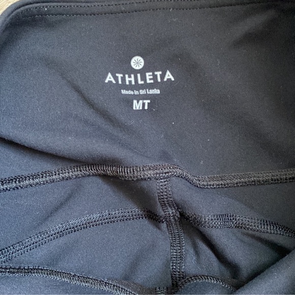 Athleta 870859 Gleam Chaturanga To Town Tight Faux Leather Pant - Picture 6 of 10